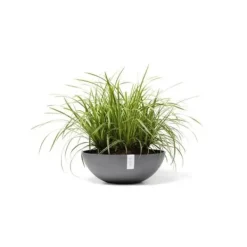 Pot Rond Vienna 50 Grå - Ø 50 x H. 18 cm - 22,3 L