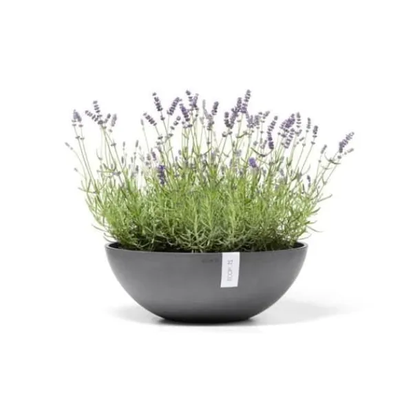Pot Rond Vienna 50 Grå - Ø 50 x H. 18 cm - 22,3 L