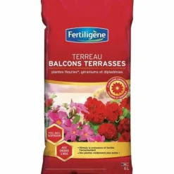 New Potting compost Fertiligène Terrace 6 L Jord & Sand
