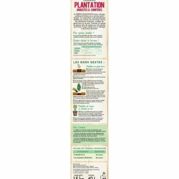 Potting compost Vilmorin Hedge 40 L