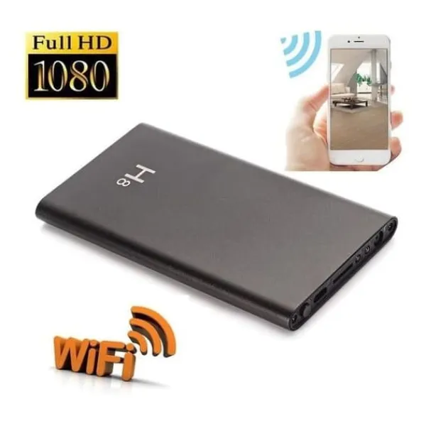 Best Powerbank med HD 1080P spionkamera WiFi rörelsedetektor Säkerhetsmonitorer & Videokameror