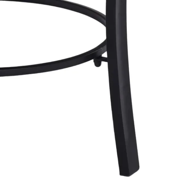 Sale Öppna spisar - Living Eldfat med mosaik svart och vit 68cm keramik Öppna Spisar