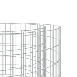 Öppna spisar - Living Gabion för eldstad Ø 100 cm galvaniserat järn