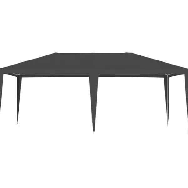 vidaXL Professionellt partytält 4x6 m antracit 90 g/m²