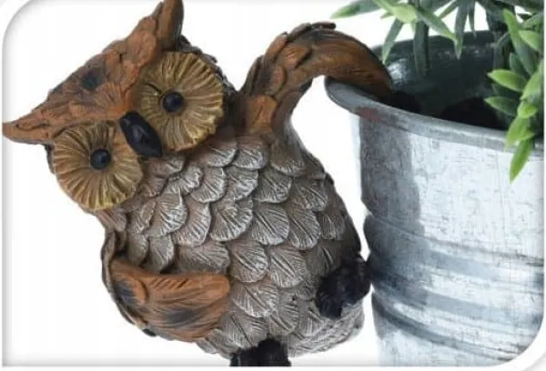 Best ProGarden Juldekoration Jolly animal grytlapp, polyresin, 9 x 4,5 x 8 cm Trädgårdsprydnader