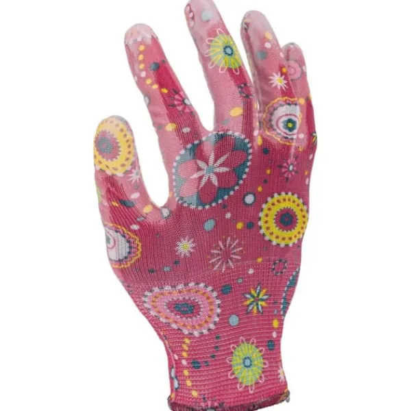 Discount PU-HANDSKAR ROSA L230309P, KORT, "9", CE, LAHTI Trädgårdsverktyg