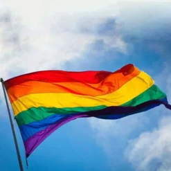 Rainbow flagga Gay Pride Peace HBTQ 90x150cm