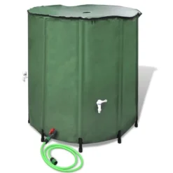vidaXL Regntunna hopfällbar 750 L