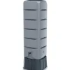 New REGNVATTENBEHÅLLARE SET TENSO 120L - SLÄT GRÅ Regntunnor