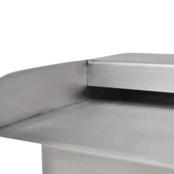 Rektangulär Vattenfall Poolfontän med LED-lampor i rostfritt stål | Storlek: 30 cm Fontäner & Dammar