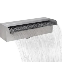Best Rektangulärt Vattenfall Poolfontän i rostfritt stål 30 cm - Poolfontän - Poolfontäner - Home & Living Fontäner & Dammar