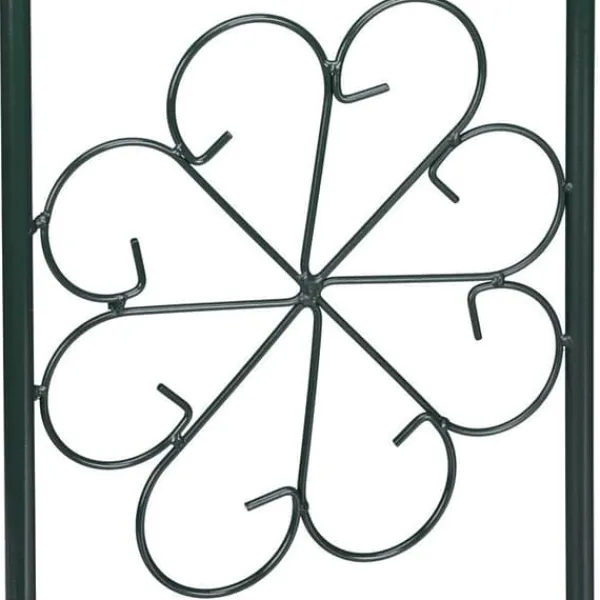 Relaxdays Rosbåge, Rosenträdgård, Klätterställning, Rund trädgårdsstöd 250x160x160 cm, grön