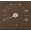 Hot Relaxed bastu-termometer, aluminium, tjära Bastu