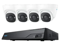 Reolink - NVR + kamera(/or) - PoE, växelströmsdriven - 8 kanaler - 1 x 2 TB - CMOS