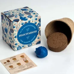 RESETEA, KIT FÖR SJÄLVODLING, SÄG DET MED BLOMTOR - GRATTIS, HEM, PRESENTIDEER