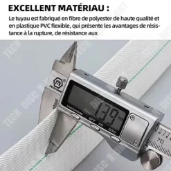 Retursslang - TD - 32mm - PVC - Längd 20m - UV-beständig