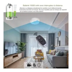 Best Rökdetektor Falsk Kamera Spion Wi-Fi Nattvision Falska Övervakningskameror