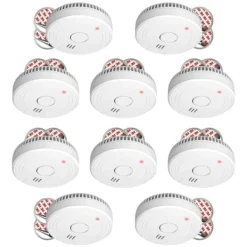 Röklarm - ELRO - FS1805 - 10-pack - Batteritid 5 år - Magnetisk fäste