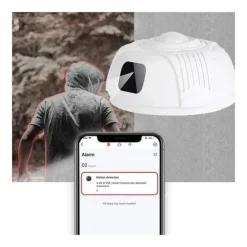 Clearance Röksensor falsk övervakningskamera WiFi HD ljud i båda riktningar Falska Övervakningskameror