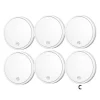 Röksensor, 10-årigt batteri, 85 dB larm,6PC