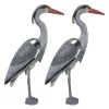 Robust hägerträdgårdsfigur set om 2