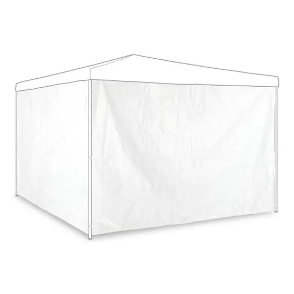 Robusta sidopaneler för paviljongen, 2-pack, vita Tält & Lusthus