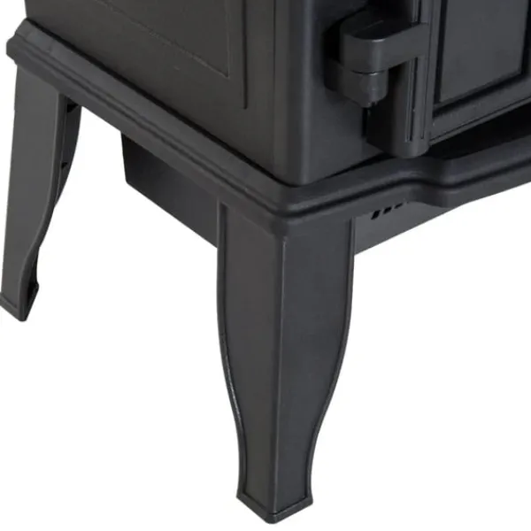 Sale Rootz elektrisk öppen spis - LED Flames - 1000/2000 W - Justerbar temperatur - Ljusstyrka - Metall - 39 x 23 x 56,5 cm Öppna Spisar