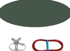 Clearance Rootz Premium Poolskydd - Poolskydd - Poolpresenning - Hållbar, UV- och algskydd, Skräpskydd - Flera storlekar (305 cm till 610 cm diameter) Pool- & Spatillbehör