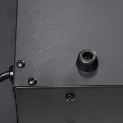 New Rootz väggmonterad elektrisk öppen spis - Inomhusvärmare - Konstgjord ved - Justerbar värme 1800W - 91,4cm x 15,8cm x 45cm Öppna Spisar