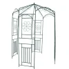 vidaXL Rosenbåge 250 cm mörkgrön
