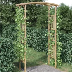 vidaXL Rosenbåge bambu 118x40x187 cm