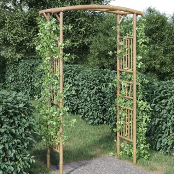 Outlet Rosenbåge bambu 118x40x187 cm Valvbågar, Spaljéer, Bersåer & Pergolor