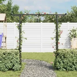 Best Rosenbåge för klätterväxter - Trädgårdsbåge i järn | Storlek: 200x52x204 cm Valvbågar, Spaljéer, Bersåer & Pergolor