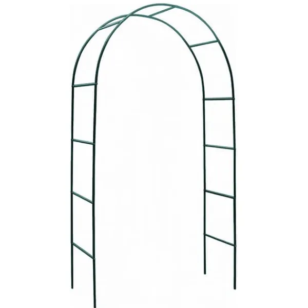 Sale Rosenbåge i grön metall 240 x 140cm Krukor & Växtbehållare