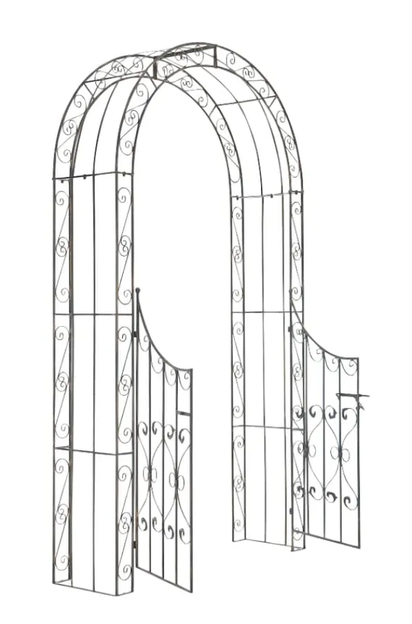 Clearance Rosenbåge med Sina-port 41,5 x 135 x 245 cm 2 Valvbågar, Spaljéer, Bersåer & Pergolor
