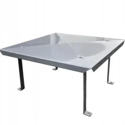 Sale Rostfritt stålkuvert skorstenslock 60 x 120 cm skorstenslock Tillbehör Till Vedeldade Kaminer & Öppna Spisar