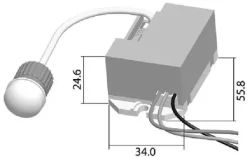 Rörelsesensor med extern infraröd sensor CR-7