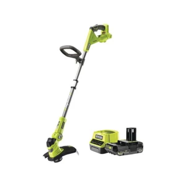 Ryobi - 18V ONE+ HYBRID trimmer/kantklippare - Klippdiameter 25-30 cm - 1 x 18V 2,5 Ah batteri och 1 laddare - RLT1831H25F
