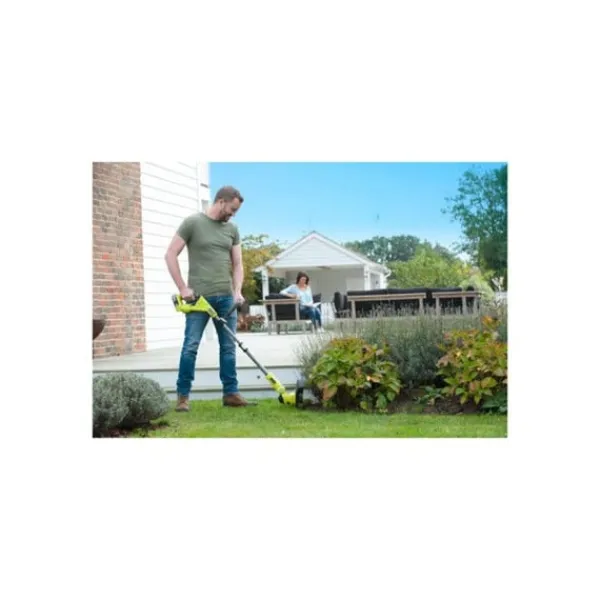 Ryobi - 18V ONE+ HYBRID trimmer/kantklippare - Klippdiameter 25-30 cm - 1 x 18V 2,5 Ah batteri och 1 laddare - RLT1831H25F