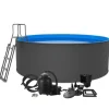 New Santorini Pool XL Round Ø360 x 120 cm 10.800 L Pooler