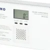 Sale Savio Orno batteridriven kolmonoxidsensor (kolmonoxid), 9V, 7 års livslängd, EN 50291-1:2018 Rök- & Koloxiddetektorer