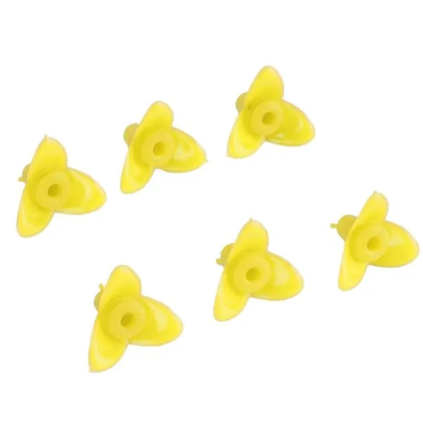 Hot 30Set Ersättningsdelar för Fågelmatare Blomma Plast Fågelmatare Ersättningsdelar Tillbehör för GardenYellow För Fåglar & Småvilt