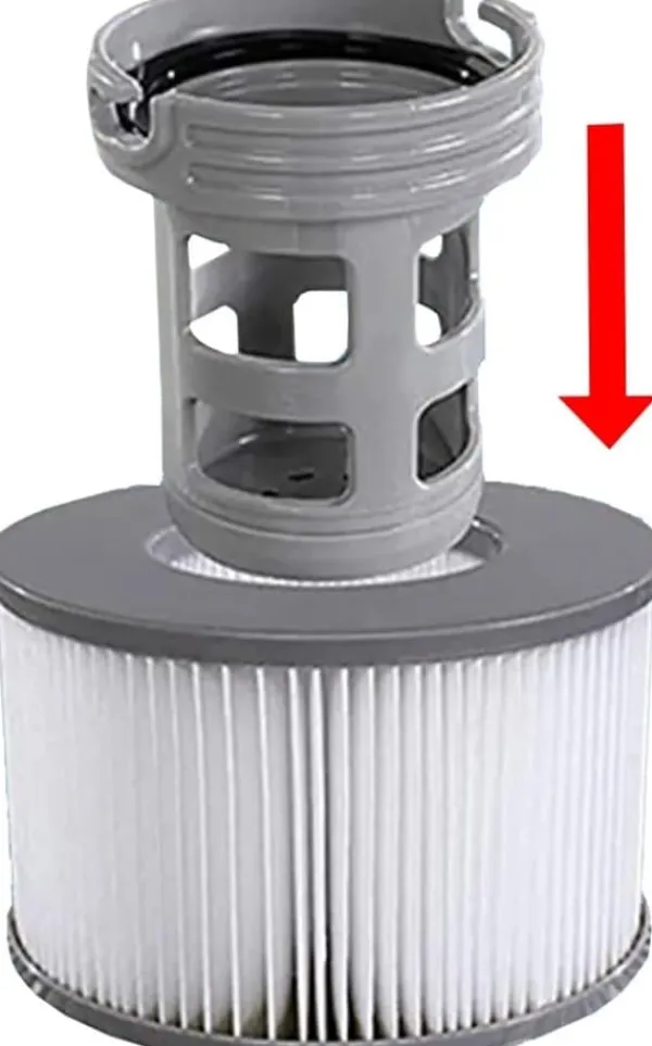 Set med 3 filter att bytafilterpatron, filter , filterhållare