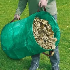 Discount SHOP-STORY - GARDEN BAG 2x: 2 XXL vikbara trädgårdsväskor - 272L i robust PP med band Trädgårdskorgar
