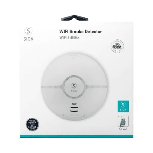 New Smart Home WiFi Brandvarnare Brandlarm