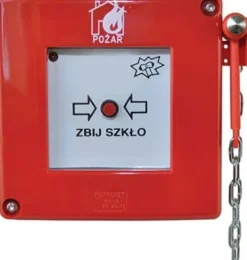 Signalering Promet - W0-ROP-A M1/2K XY CB 0 - ROP-A med hammare 1xLED röd blinkande, kontakter XY,