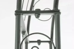 Sina Rose Arch with Gate - Antique Green Metal Garden Trellis for Climbing Plants, Durable and Easy Assembly
