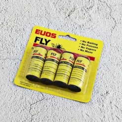 Skadedjursfälla, 4 st Dubbelsidiga flugtejper Insektsfluga pappersremsor Hushållslim flugfälla [F814886485]