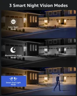 Clearance Säkerhetskamera, Dubbel Ljus Nattseende, Mänsklig Detektion Säkerhetsmonitorer & Videokameror