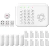 Online Säkerhetssystem, Trådlös Anslutning, Smart Hem Kompatibilitet,A01 GSM Kit F, EU Kontakt Hemlarmsystem